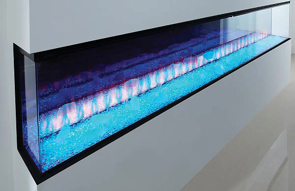 Трехсторонний электрокамин с обогревом BRITISH FIRES New Forest 2400 with Signature logs - 2400 мм_9 Трехсторонний электрокамин с обогревом BRITISH FIRES New Forest 2400 with Signature logs - 2400 мм_9