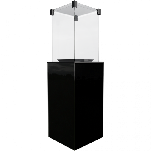 Kratki Patio/Mini/M/G31/37MBAR/CZ стекло/черный ручное управление_1 Kratki Patio/Mini/M/G31/37MBAR/CZ стекло/черный ручное управление_1