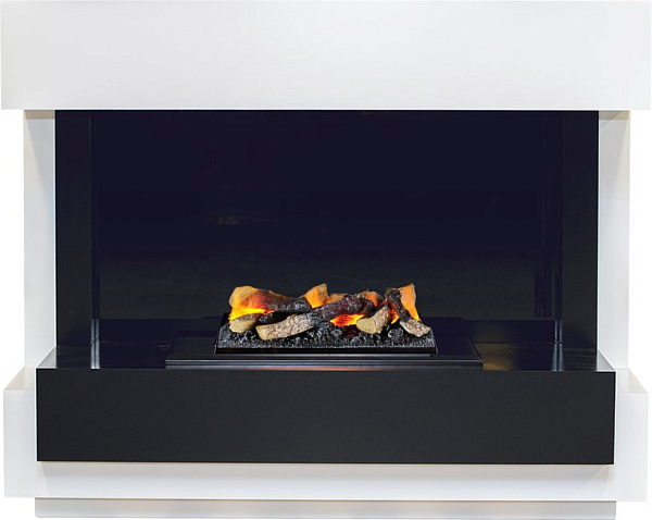 Dimplex Cube очаг Cassette 400 LNH-INT (с дровами) белый с черным_0 Dimplex Cube очаг Cassette 400 LNH-INT (с дровами) белый с черным_0