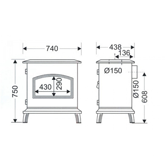 Печь ALSACE 3D (Supra)_1 Печь ALSACE 3D (Supra)_1