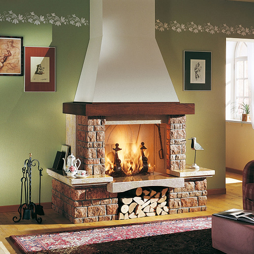 Облицовка Valgardena, угловая (Palazzetti)_0 Облицовка Valgardena, угловая (Palazzetti)_0