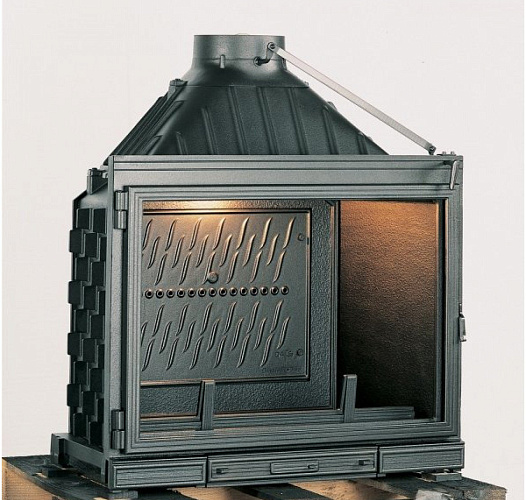 Топка Seguin super 8 с открытием двери в сторону, с дефлектором_6 Топка Seguin super 8 с открытием двери в сторону, с дефлектором_6