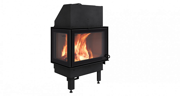 Каминная топка Nordpeis N-21A левая, черная_0 Каминная топка Nordpeis N-21A левая, черная_0