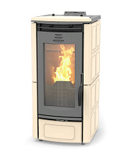 Пеллетный камин c канальным отоплением THERMOROSSI 7000 TCOM MAIOLICA 14 Пеллетный камин c канальным отоплением THERMOROSSI 7000 TCOM MAIOLICA 14