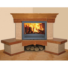 Каминная облицовка Bella italia Casablanka (Угловая) Каминная облицовка Bella italia Casablanka (Угловая)