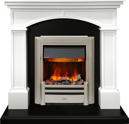 Dimplex Langford очаг Chesford белый с черным_0 Dimplex Langford очаг Chesford белый с черным_0