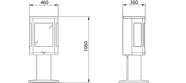 Камины из металла Contura 880_1 Камины из металла Contura 880_1