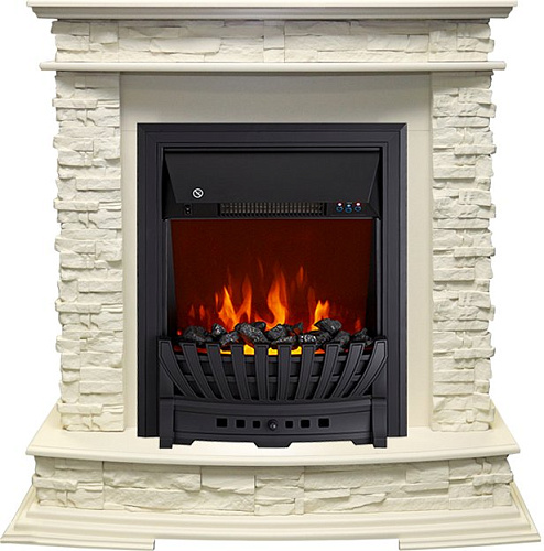 Royal Flame Luzern с очагом Aspen Black слоновая кость_0 Royal Flame Luzern с очагом Aspen Black слоновая кость_0