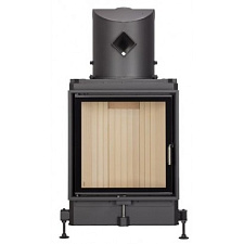 Brunner kompakt-kamin kk 57/55 side-opening, чугунный дымосборник 45?, нержавеющие рамки Brunner kompakt-kamin kk 57/55 side-opening, чугунный дымосборник 45?, нержавеющие рамки