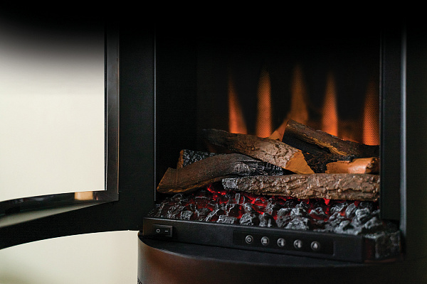 Трехсторонний электрокамин с обогревом BRITISH FIRES Ashurst Barrel Stove_1 Трехсторонний электрокамин с обогревом BRITISH FIRES Ashurst Barrel Stove_1