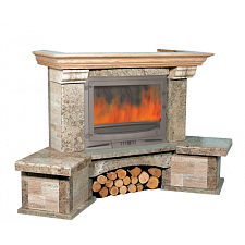 Каминная Облицовка  Bella Italia Wenecja (Венеция) Угловая NS Каминная Облицовка  Bella Italia Wenecja (Венеция) Угловая NS