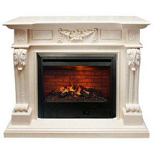 Каминокомплект RealFlame Erica очаг 3D Helios White Rose RealFlame Erica очаг 3D Helios White Rose