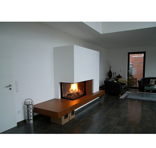 Brunner eck-kamin 45/67/44 left lifting, теплонакопительный модуль mas (комплект 440), монтажная рама 50мм, нерж. сталь_2 Brunner eck-kamin 45/67/44 left lifting, теплонакопительный модуль mas (комплект 440), монтажная рама 50мм, нерж. сталь_2