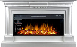 Электрокамин Royal Flame Chelsea с очагом Vision 42 LOG LED белый Royal Flame Chelsea с очагом Vision 42 LOG LED белый