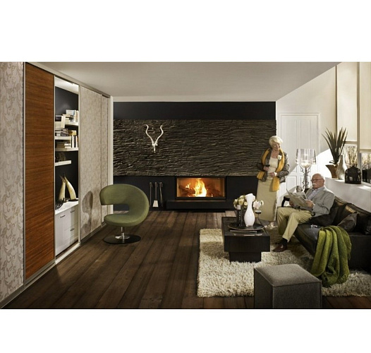 Brunner architektur-kamin 53/121 lifting, декоративная рама черная_1 Brunner architektur-kamin 53/121 lifting, декоративная рама черная_1