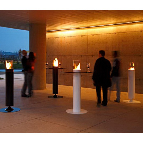 Acquaefuoco Apollo Table white/black_1 Acquaefuoco Apollo Table white/black_1