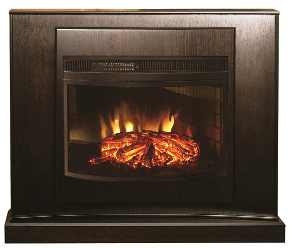 RealFlame Lucca DN очаг Firespace 25 S IR темный орех фронтальный_0 RealFlame Lucca DN очаг Firespace 25 S IR темный орех фронтальный_0