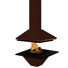 Камин Gaia без стекла (Traforart) Камин Gaia без стекла (Traforart)