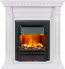 Каминокомплект Dimplex Orlean очаг Brookline Black белый дуб Dimplex Orlean очаг Brookline Black белый дуб