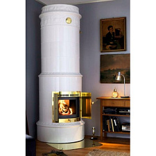 Кругая изразцовая теплонакопительная печь allmoge 524 Кругая изразцовая теплонакопительная печь allmoge 524
