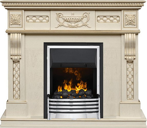 Dimplex Corsica очаг Flagstaff слоновая кость с патиной_0 Dimplex Corsica очаг Flagstaff слоновая кость с патиной_0