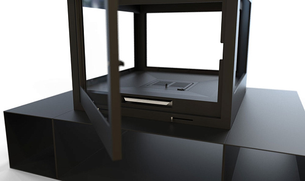 Камин Sandra Central, черный (Traforart)_2 Камин Sandra Central, черный (Traforart)_2