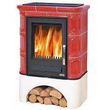 Кафельная печь Marina KP вставка комбо, белый цоколь пикассо, с теплообменником Кафельная печь Marina KP вставка комбо, белый цоколь пикассо, с теплообменником