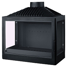 Топка L7 RL, два боковых стекла, черная (Liseo) Топка L7 RL, два боковых стекла, черная (Liseo)