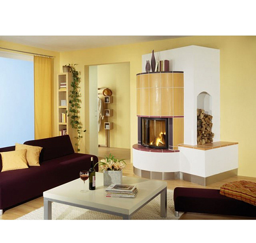 Brunner kompakt-kamine kk 57/55r side opening, чугунный дымосборник 45?, декоративная рама нерж. сталь_1 Brunner kompakt-kamine kk 57/55r side opening, чугунный дымосборник 45?, декоративная рама нерж. сталь_1