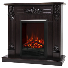 Электрический каминокомплект RealFlame Ottawa STD DN очаг Eugene темный орех RealFlame Ottawa STD DN очаг Eugene темный орех