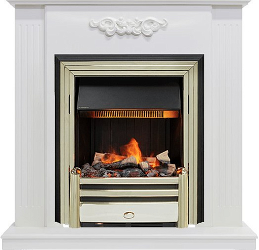 Dimplex Lumsden очаг Cavendish белый дуб_0 Dimplex Lumsden очаг Cavendish белый дуб_0