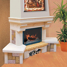 Каминная облицовка Мета Элегия (Рустик) 800 Каминная облицовка Мета Элегия (Рустик) 800