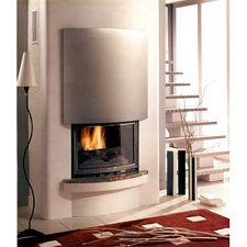 Каминная облицовка La Romaine Caraibe без банкетки Каминная облицовка La Romaine Caraibe без банкетки