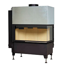 Топка Radiante 550/20/45-89.44 H, черная рамка, правая (Hark) Топка Radiante 550/20/45-89.44 H, черная рамка, правая (Hark)