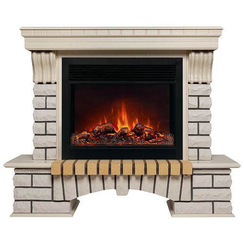 RealFlame Country WT очаг Moonblaze S BL белый дуб_1 RealFlame Country WT очаг Moonblaze S BL белый дуб_1