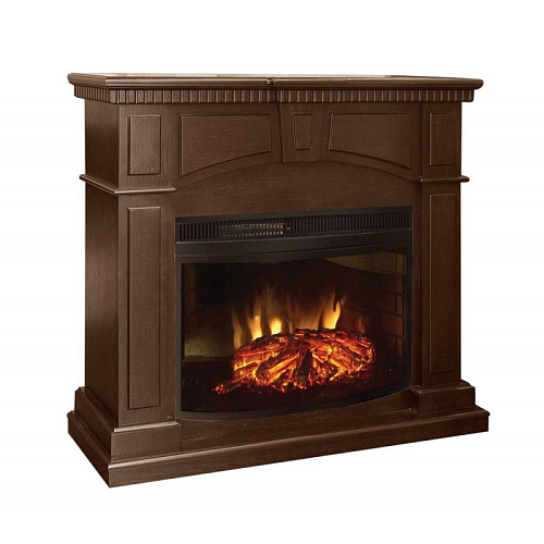 RealFlame Daniela 25 DN очаг Firespace 25 S IR темный орех фронтальный_0 RealFlame Daniela 25 DN очаг Firespace 25 S IR темный орех фронтальный_0