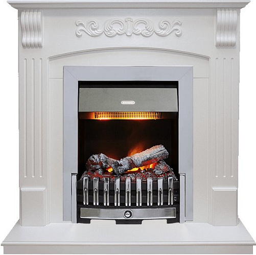 Dimplex Sorrento очаг Danville Chrome FB2 белый дуб угловой_0 Dimplex Sorrento очаг Danville Chrome FB2 белый дуб угловой_0
