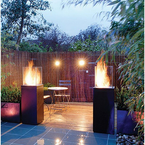 Ecosmart Fire Tower Black_1 Ecosmart Fire Tower Black_1