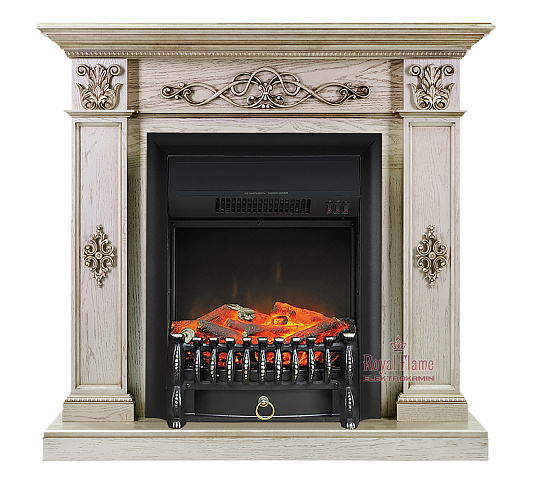 Royal Flame Derby очаг Fobos FX Black old silver_0 Royal Flame Derby очаг Fobos FX Black old silver_0