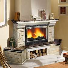 Каминная облицовка MadeIra Crocus Emperador Gold Каминная облицовка MadeIra Crocus Emperador Gold