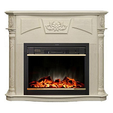 Каминокомплект RealFlame Sofie 26 очаг Moonblaze Lux S BR белый дуб RealFlame Sofie 26 очаг Moonblaze Lux S BR белый дуб