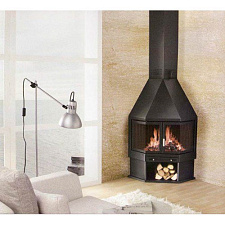 Металлический камин Fugar Daina (Дайна) угловой Металлический камин Fugar Daina (Дайна) угловой