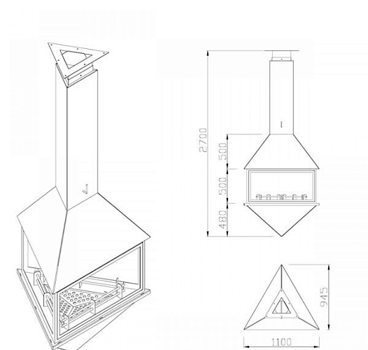Камин Iris (Traforart)_1 Камин Iris (Traforart)_1