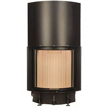 Brunner kompakt-kamine kk 57/55r lifting, чугунный дымосборник 45?, декоративная рама черная Brunner kompakt-kamine kk 57/55r lifting, чугунный дымосборник 45?, декоративная рама черная