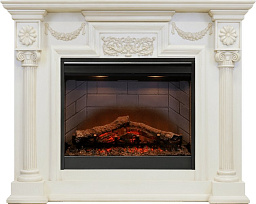 Каминокомплект Dimplex London очаг Symphony 26 DF2608-INT cлоновая кость Dimplex London очаг Symphony 26 DF2608-INT cлоновая кость