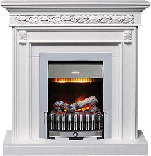 Каминокомплект Dimplex Valletta очаг Danville Chrome FB2 белый Dimplex Valletta очаг Danville Chrome FB2 белый