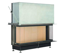 Brunner Panorama-Kamin 57/25/121/25 Brunner Panorama-Kamin 57/25/121/25