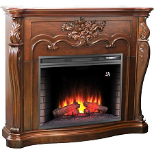 Электрический каминокомплект RealFlame Almeria AO очаг Epsilon 26 Led S античный дуб фронтальный RealFlame Almeria AO очаг Epsilon 26 Led S античный дуб фронтальный