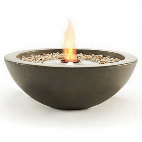 Ecosmart Fire MIX 600 Natural/Black Concrete_0 Ecosmart Fire MIX 600 Natural/Black Concrete_0