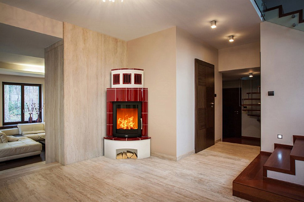 Керамическая печь NORMANDIE угловой_4 Керамическая печь NORMANDIE угловой_4